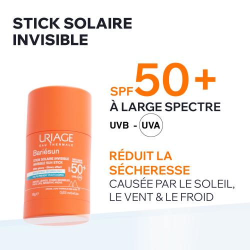 URIAGE BARIÉSUN – STICK SOLAIRE INVISIBLE SPF50+