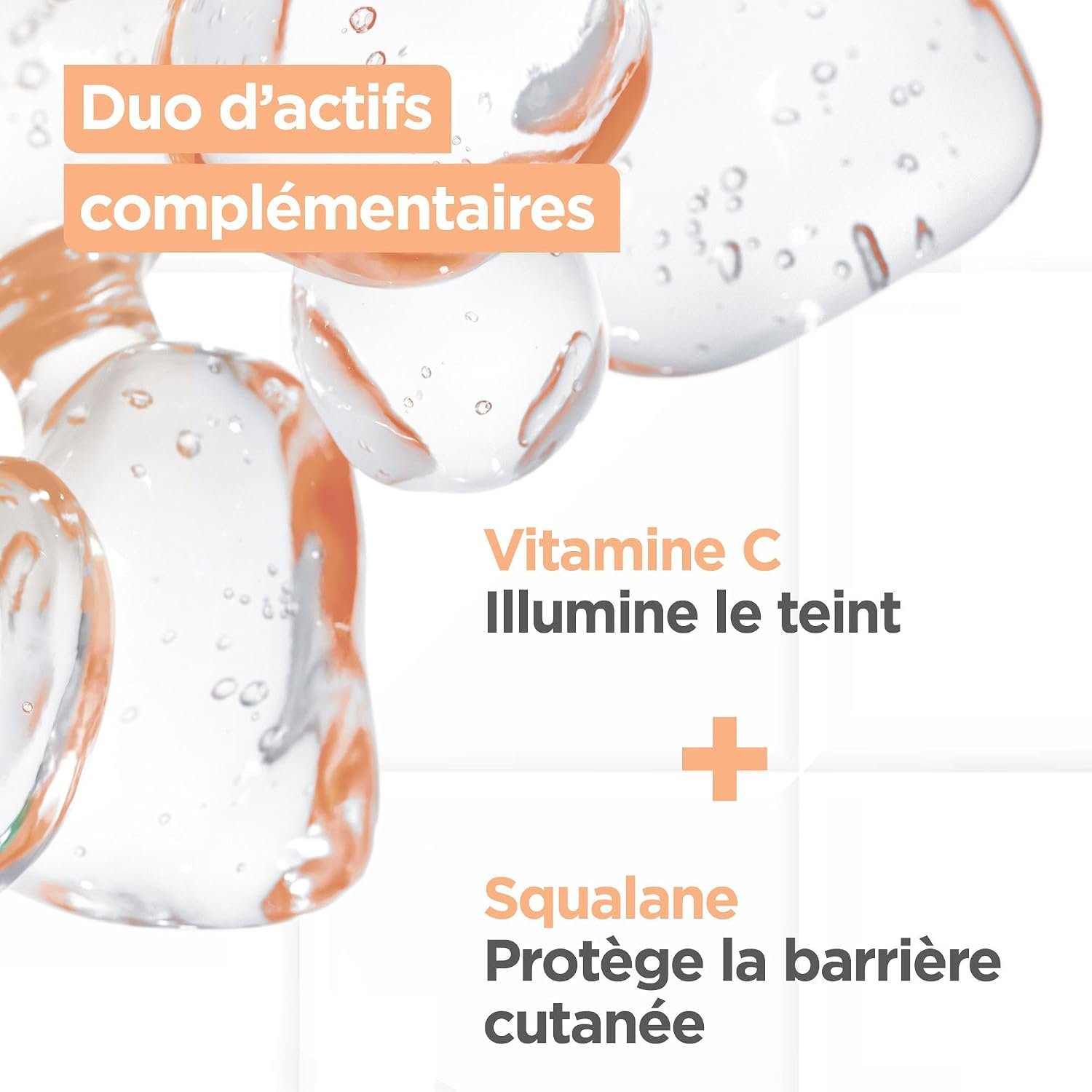 Mixa – Anti-Dull Comfort Cleanser with Vitamin C and Squalane – Skin with Dull and Irregular Complexion – Protective Moisturizing Facial Care – Gentle Make-up Remover – 150 ml | Visibly Brighter Skin, Unified Skin Tone After 2 Weeks, Hypoallergenic Formula, Medical Control