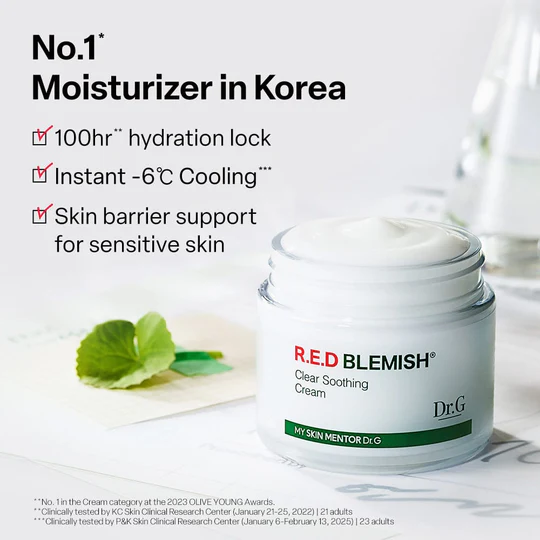 DR.G R.E.D BLEMISH CLEAR SOOTHING CREAM (70ML)