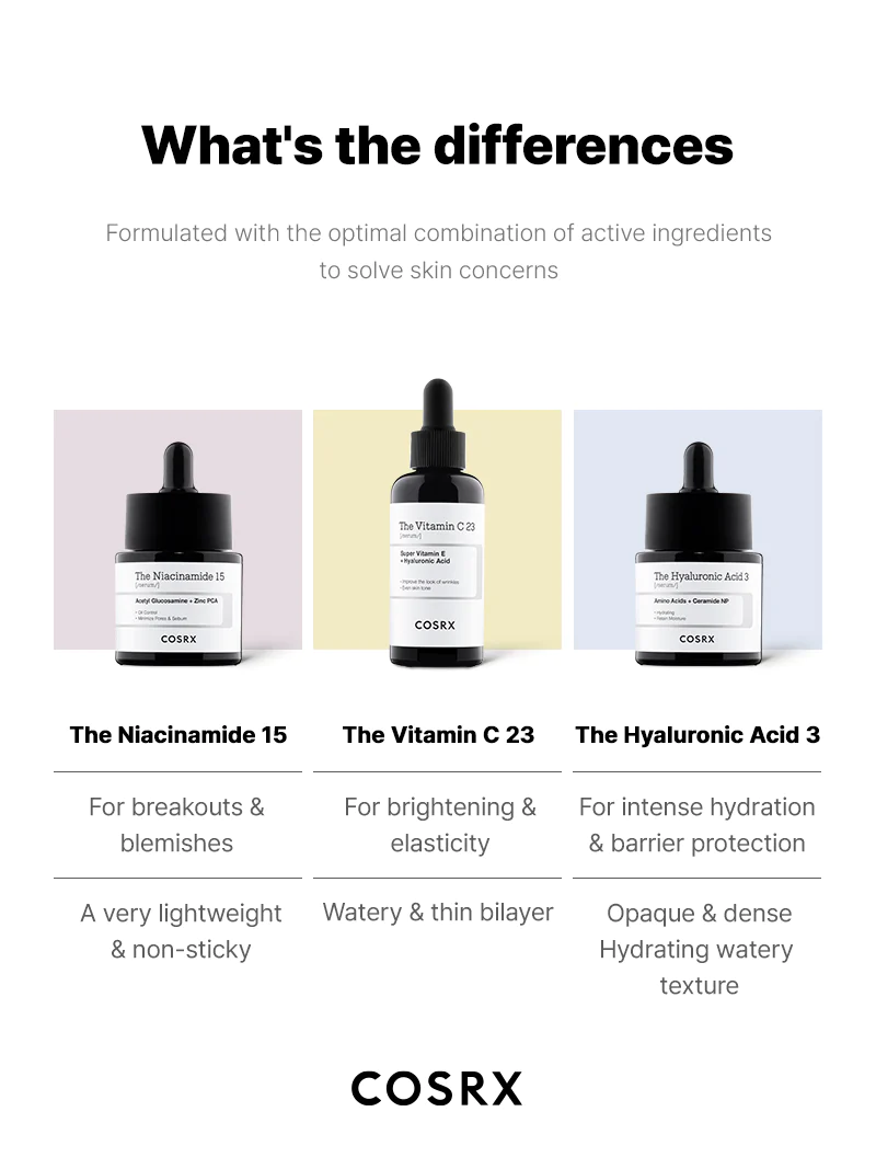 COSRX The Hyaluronic Acid 3 Serum سيروم حمض الهيالورونيك 3