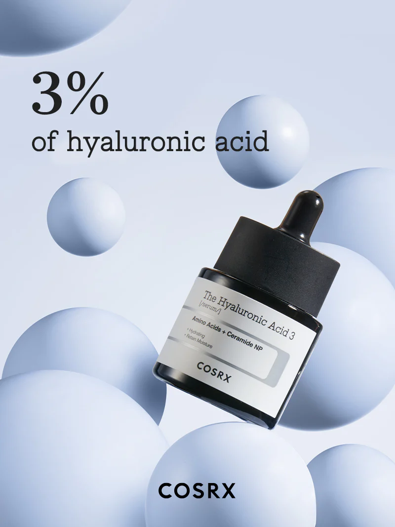 COSRX The Hyaluronic Acid 3 Serum سيروم حمض الهيالورونيك 3