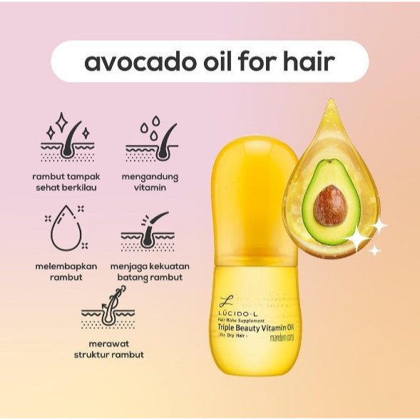LUCIDO-L Hair Vitamin Oil (Dry Hair) 50ml