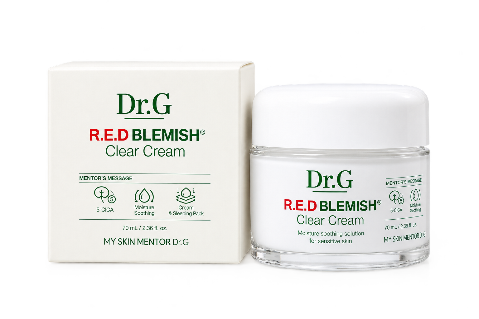 DR.G R.E.D BLEMISH CLEAR SOOTHING CREAM (70ML)