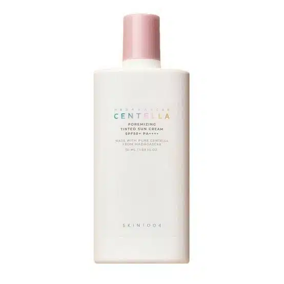 SKIN 1004 – Madagascar Centella Poremizing Velvet Finish Sunscreen – Crème solaire teintée