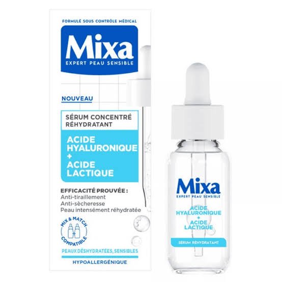 Mixa Sérum Concentre Rehydratant Acide Hyaluronique+acide Lactique 30ml