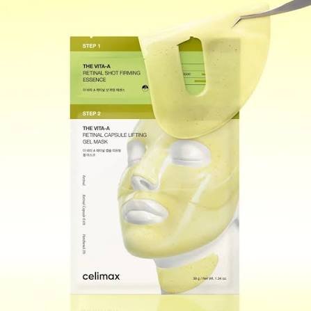 The Vita-A Retinal Shot Tightening 2-Step Gel Mask – Masque gel raffermissant au rétinal en 2 étapes