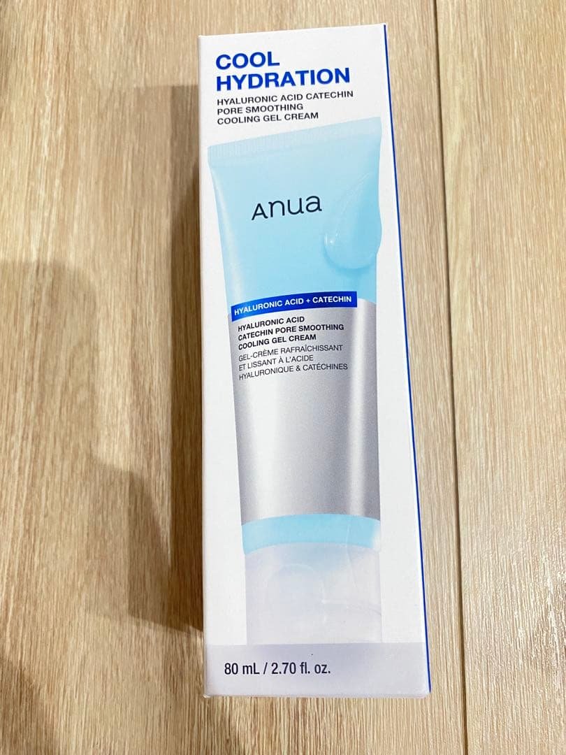 Anua Hyaluronic Acid + Catechin Pore Smoothing Cooling Gel Cream 80ml