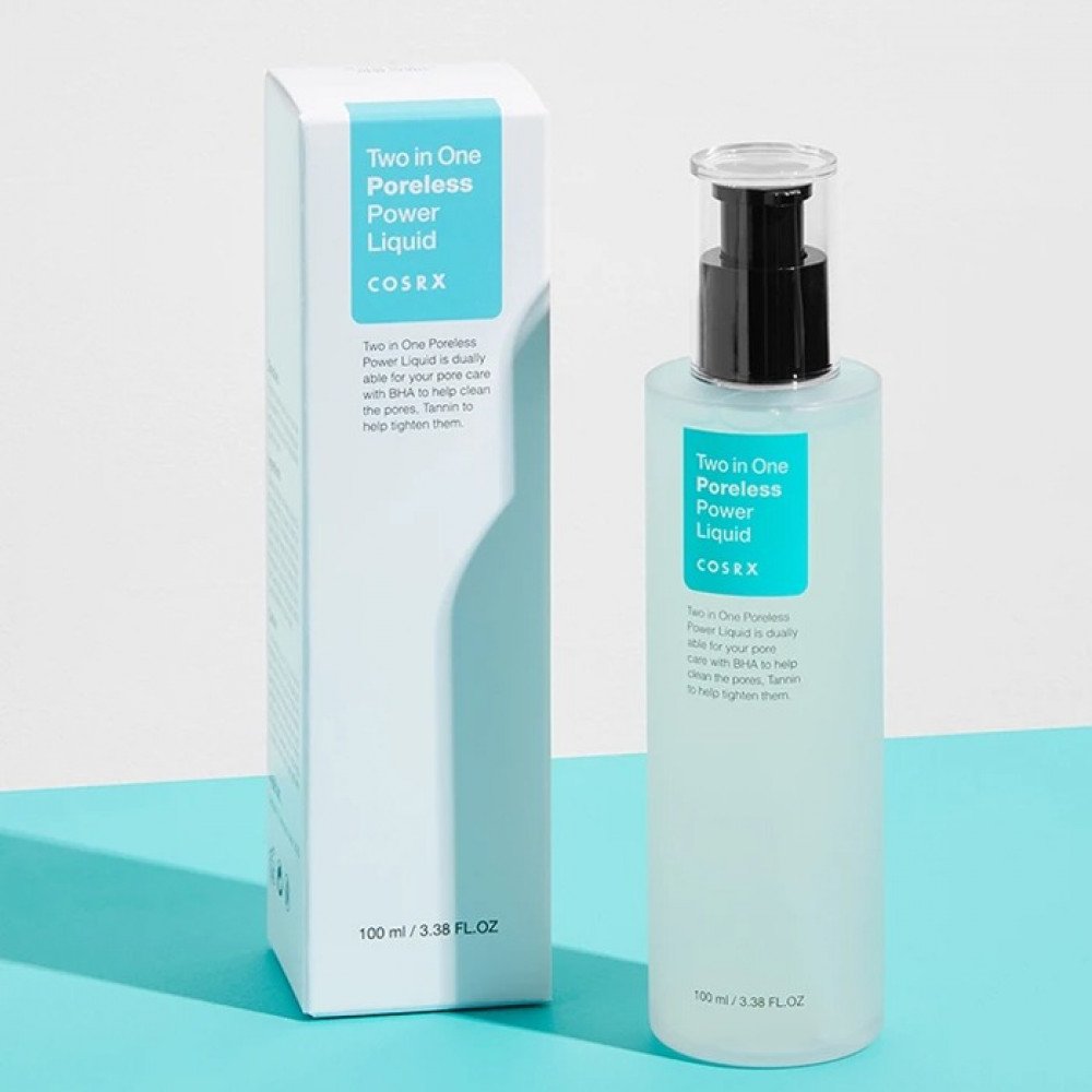 COSRX Two in One Poreless Power Liquid اثنان في واحد سائل لتصغير المسام واخفائها