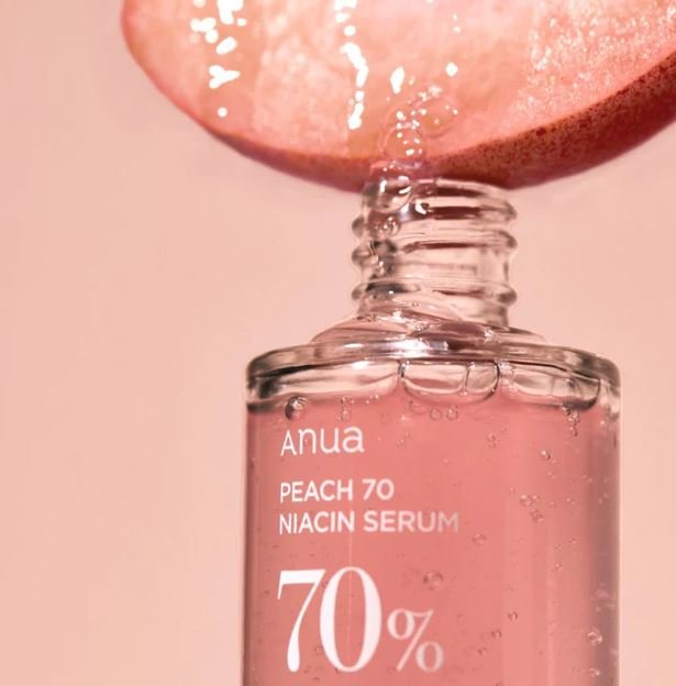 Anua PEACH 70% NIACINAMIDE SERUM سيروم بخلاصة الخوخ 70% والنياسينامايد