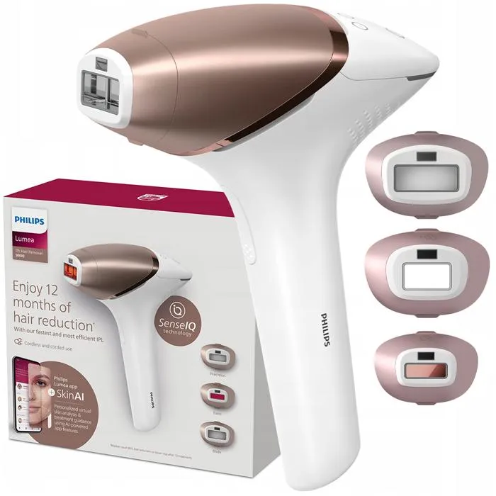 Philips Lumea IPL 9900 Series Épilateur à lumière pulsée avec SenseIQ BRI953/02