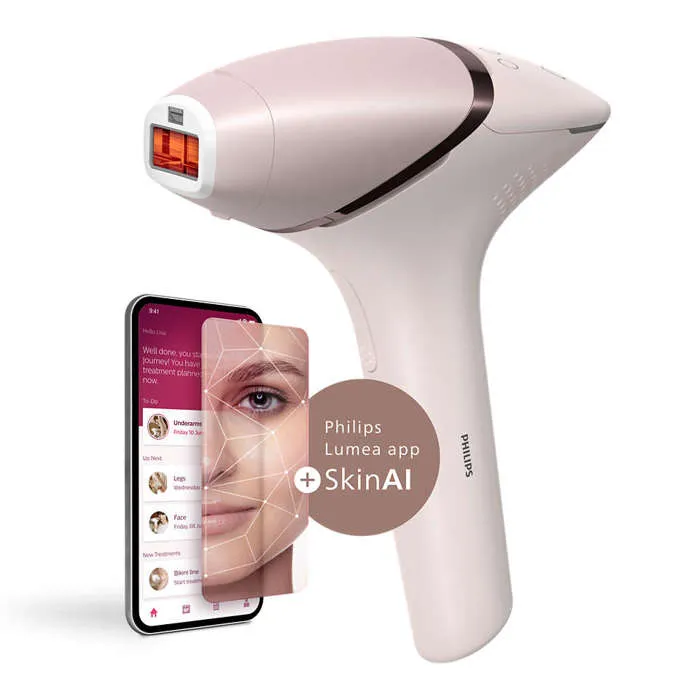 Philips Lumea IPL 9900 Series Épilateur à lumière pulsée avec SenseIQ BRI953/02