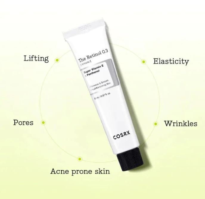 COSRX The Retinol 0.1 Cream كريم الريتينول 0.1