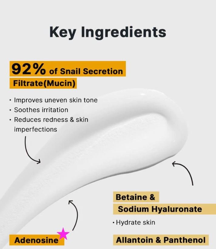 COSRX Advanced Snail 92 All in one Cream كريم ترطيب موسين الحلزون 92