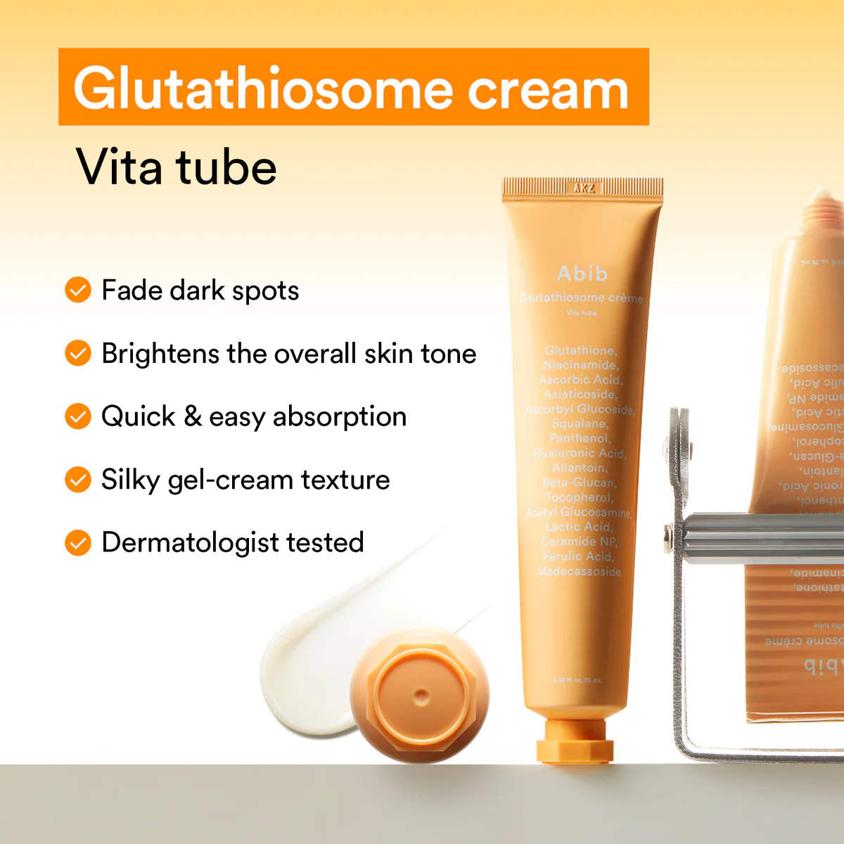 ABIB Glutathiosome cream Vita tube 75ML