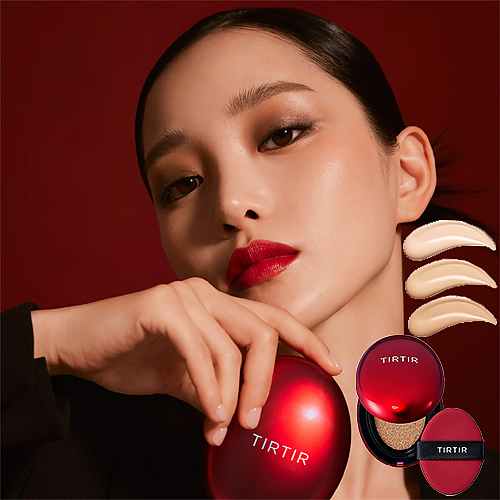 TIRTIR Mask Fit Red Cushion Foundation كريم اساس ريد كوشن للبشرة الزجاجية
