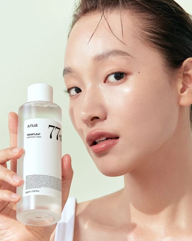 Anua Heartleaf 77% soothing toner تونر مهدى 77% بخلاصة الهارتليف