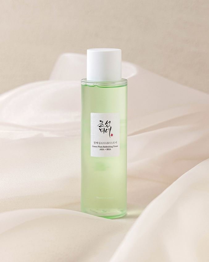 Beauty of Joseon Green plum refreshing toner : AHA + BHA تونر منعش بالخوخ و أحماض AHA+BHA