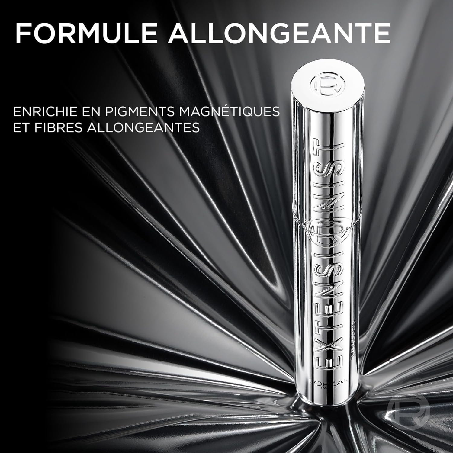 L’Oréal Paris Volume & Length Mascara Suitable for Sensitive Eyes Lengthening Formula Sculpting Bristle Brush Extensionist Mascara 10 ml