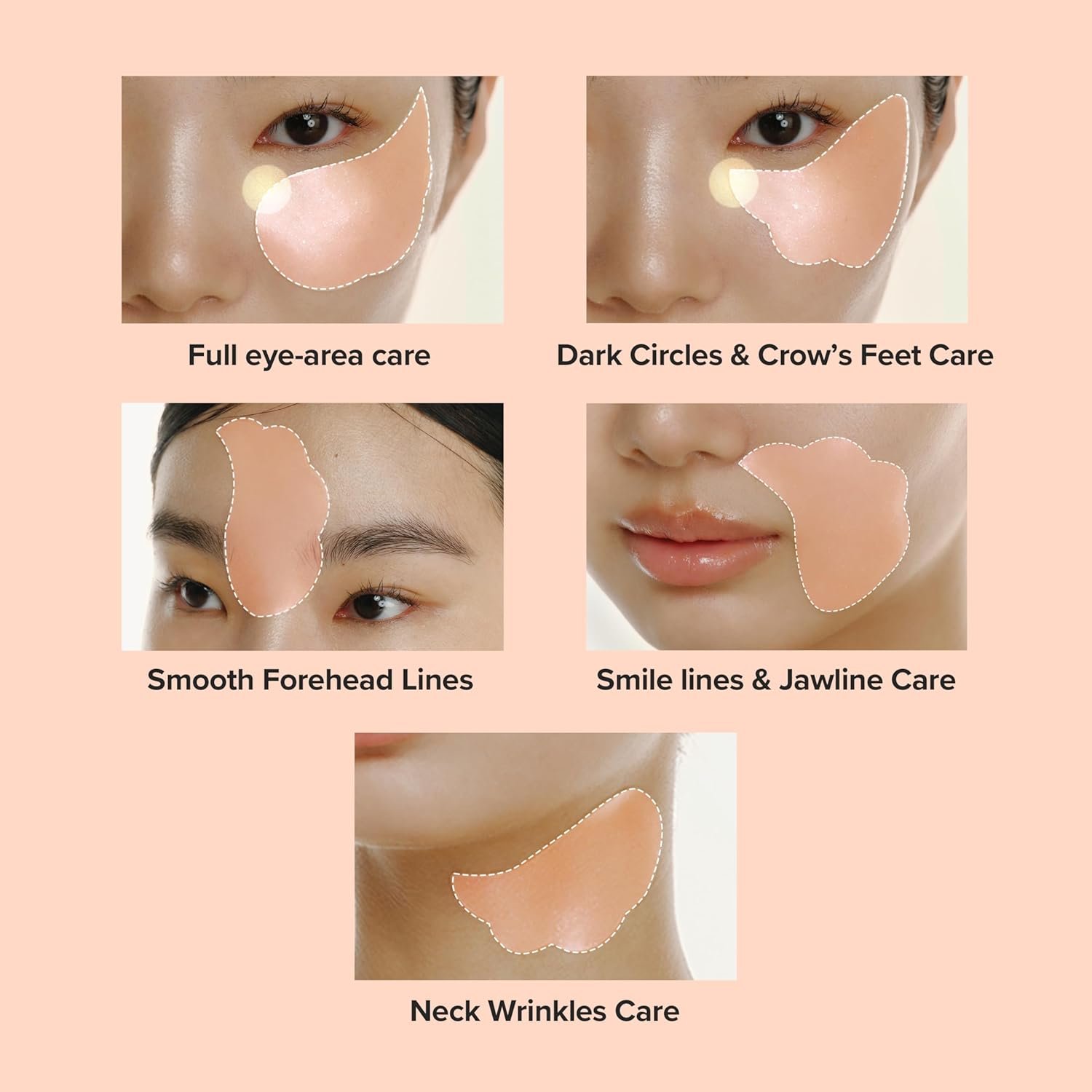Beauty of Joseon Revive Under Eye Patch with Retinal and Ginseng, for Puffy Eyes, Fine Lines and Wrinkles, Collagen, Peptide, Adenosine and Bakuchiol, for All Skin Types, 60 Sheets, 30 Pairs